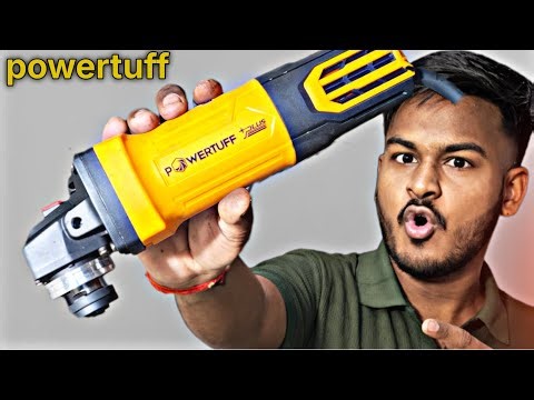 Powertuff PW-AG-1050 Angle Grinder Unboxing | Is It Worth Buying?