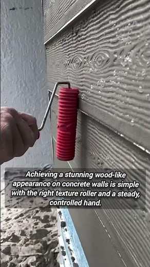 How To Transform Plain Concrete Into Beautiful Wood Siding