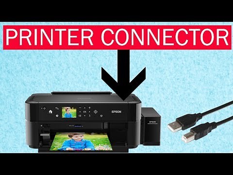 Find Out Printer Connector in Epson L810