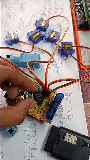 ✨ H-Bridge Shield for Arduino #shorts with 5v 3A regulator from LM2596 esp01 hc-05 and ps2