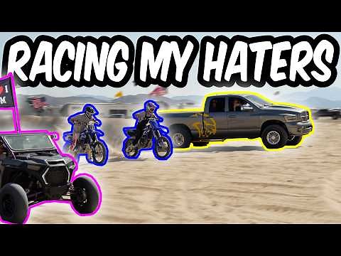 Racing my Haters at the Sand Dunes!!!