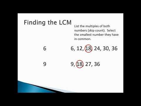 Least Common Multiple 1