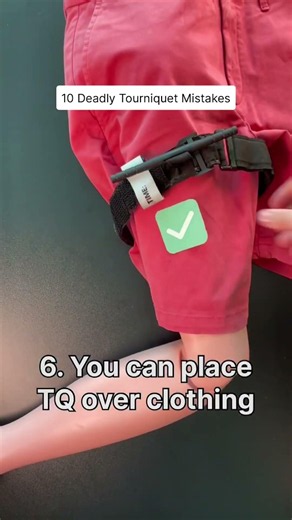 10 Dangerous Tourniquet Mistakes