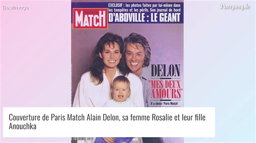 Alain Delon : Sa fille Anouchka est l'incroyable sosie de sa mère, photos saisissantes dévoilées
