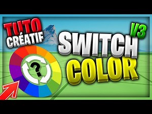 [ TUTO CRÉATIF ] CRÉER UN SWITCH COLOR v.3 (+ en + rapide) ✅ #FORTNITE