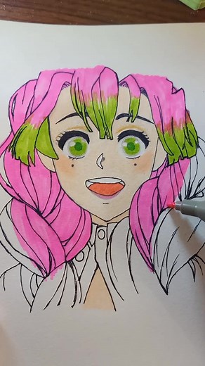 Mitsuri Kanroji - Demon Slayer easy drawing . . . . . #demonslayer #mitsuri #mitsurikanroji #animedrawingtutorial #drawing #sketch #kanrojimitsuri #mitsuridrawing #drawingprocess #animedrawingprocess #fyp #pencildrawing #anime #animevideo ##trendinganime