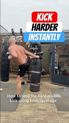 How to kick harder instantly