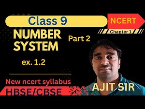 Number system// class 9 chapter 1//ex 1.2 // #maths #ncert #class9math #hbse #bseh #viralvideo