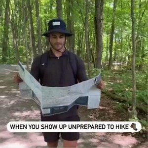 Spot the hiker who is new to Gatineau Park… 😅 Gatineau Park is the largest conservation space in the National Capital region, covering over 361 square kilometers. 🌳 With so much space, it is important to plan ahead and be prepared when visiting. Tips to plan and prepared: 🗺️ Plan your route carefully 🎒 Bring the necessary equipment 🚍 Use our free shuttle services for transportation ✅ Practice your activity in an area where it is allowed 💧 Bring lots of water ☀️ Wear sunscreen Learn more ab