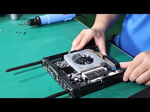 How do we install CPU, FAN, RAM, SSD for OPS computer