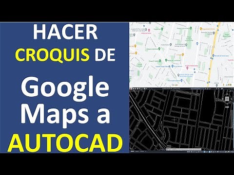 Como hacer Croquis de Google Maps a Autocad con Adobe Illustrator para Plano Ubicación Localización