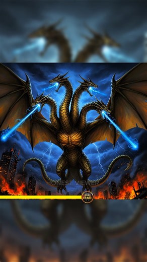 King ghidora is back 😱🔥#godzilla #movie #monsterbattle #king