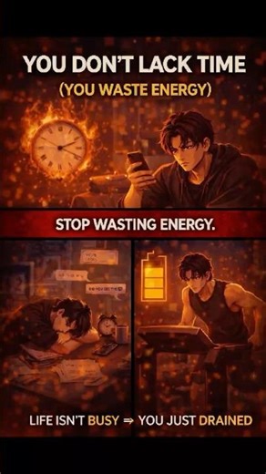 You Don’t Lack Time (You Waste Energy)