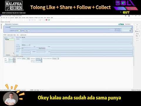 📘 Tutorial SQL Accounting: Cara Create Customer Profile (Episod 1)
