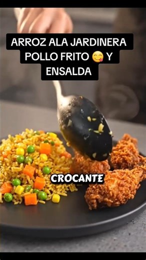 arroz ala jardinera #recetas #arrozblanco