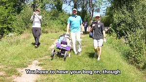 3.9K views · 50 reactions | Who's winning in a foot race among disc golfers?  Watch Part 2 of DGLO Practice Round: https://youtu.be/PvPCgyTaeMo | JomezPro | Facebook
