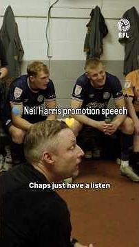 💛 “You’re now a proper geezer!” Emotional promotion speech! #EFL