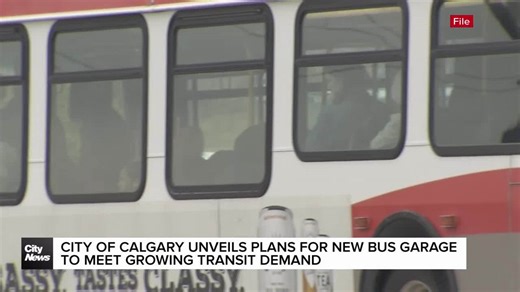City of Calgary unveils plans for new bus garage to meet growing transit demand