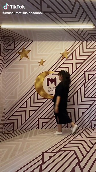 Exploring the Museum of Illusions in Dubai
