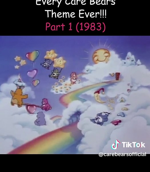 The first ever Care Bears TV theme song 🥹 #carebears #nostalgia #themesongs