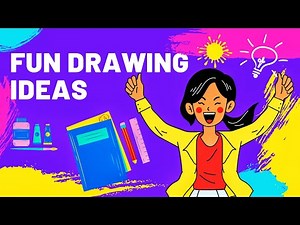 Fun Things To Draw When Your Bored | easy drawing ideas