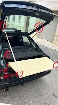 Cómo camperizar un coche muy barato🤩 #camper #camperizar #tutorial #campinglife #camperizacion