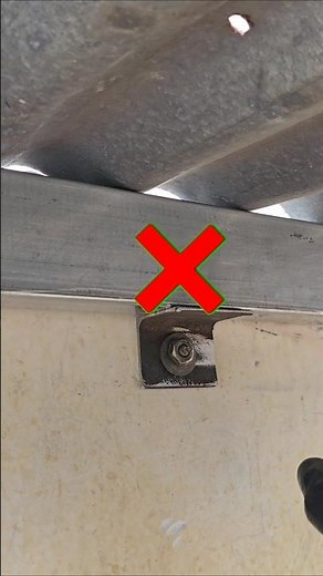 how to install wall bolts on the roof frame to make it neater and stronger