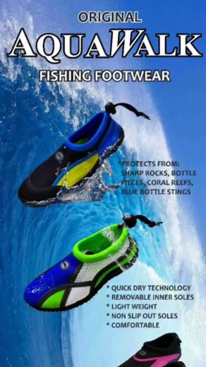 26 reactions | The Aquawalks are used for all types of fishing (surf...