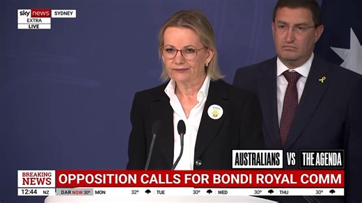 Opposition Leader Sussan Ley just lost her sh*t at Penny Wong, criticising her for failing to attend the Bondi vigils or victim funerals and accusing her of showing no public empathy for the impact of the terror attack on Australians. | Australians vs. The Agenda