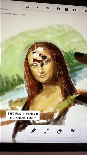 DRAWING THE MONA LISA ON ROBLOX