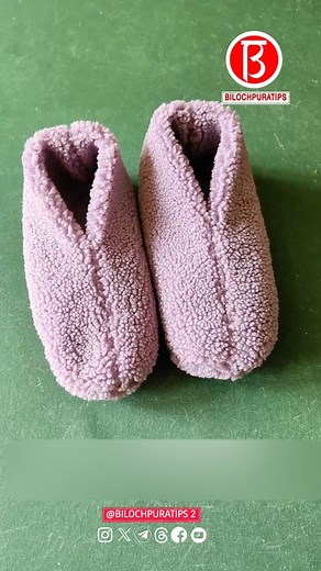 You can cleverly make slippers from old sweaters or scraps of fabric – it only takes a few minutes to make a pair Part 956 Follow My Page Instagram : @bilochpuratips2diystiching Follow My Page Instagram : @bilochpuratips2diystiching . . . . . . #bilochpuratips2diystichingb #bilochpuratips2diy #bilochpuratips #sewing #Needlework #rihanshahidkhan #reels . | Bilochpuratips 2 Diy Stiching