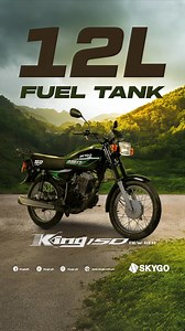 354 reactions · 92 shares | The SKYGO King150 NewGen gives you a 12L fuel tank capacity, swak para sa long drives o araw-araw na pasada.  Apply Online: bit.ly/4gmHFqV  Branch location: https://sites.google.com/view/skygo-branches #SKYGOKing150 #King150 #SKYGO | SKYGO | Facebook