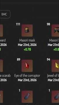 54 Tumeken Shadow's on One Account #shorts ~ Crazy Collection Logs