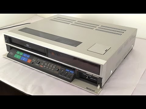 1985 National NV-730A VCR VHS Tape Rewind