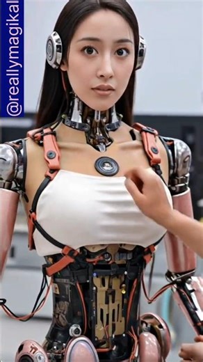 Hyper-Realistic Female Robot 2025 🤖✨ #shorts #ai #nextgenai #android