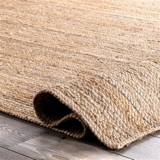 Handmade Jute Braided Rug, Bohemian Area Rug ,jute Runner, Natural Earthy Decor, Handwoven Rug for (living Room, Badroom, Kitchen) Etc. - Etsy