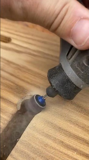 How I use my Dremel - sanding bands