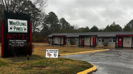 Whistling Pines Motel in Elizabeth City placed under temporary restraining order