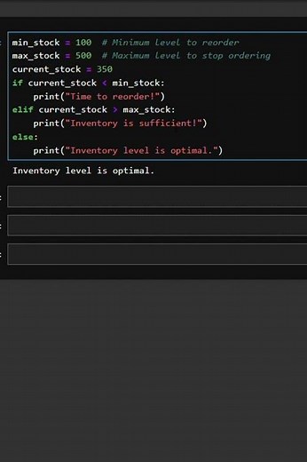 Min Max Inventory Level Calculation for Inventory Control 🔄📦