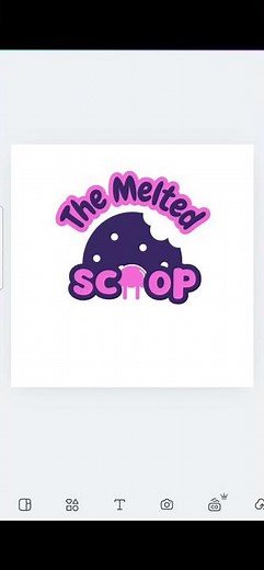 Designing Cool & Creative Ice Cream Shop Logo Perfect blend of fun and flavor #canvadesign
