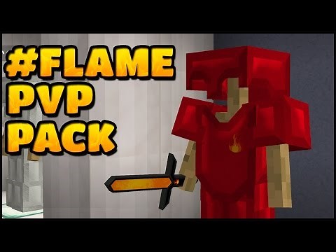 "Flame Pack" - Minecraft PvP Resource Pack [1.7-1.8] [Low Fire] [Custom Swords & More]