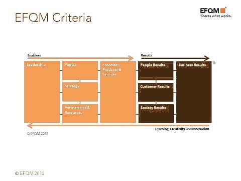 EFQM Excellence Model 2013