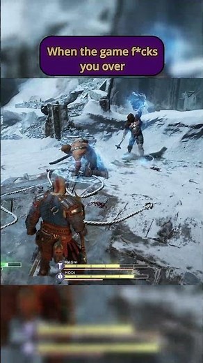 When the game f*cks you #godofwar #playthrough #gaming