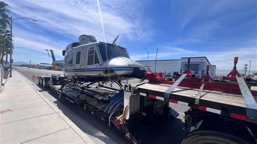 High-profile helicopter now on display at Nuclear Museum in Albuquerque