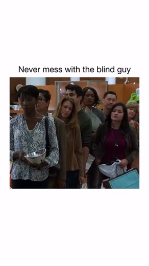 _movie_network on Instagram: "Title… In this scene from Modern Family, Phil Dunphy pretends to be blind to skip the line at a department store. Scene Summary Phil and Alex arrive at the store to find a long line. Desperate to get to the counter quickly, Phil puts on sunglasses and uses a cane (actually a long wooden dowel) to pose as a blind man. He asks for help finding the “back of the line,” which prompts a sympathetic customer to let him go ahead. Once at the counter, Phil tries to maintain