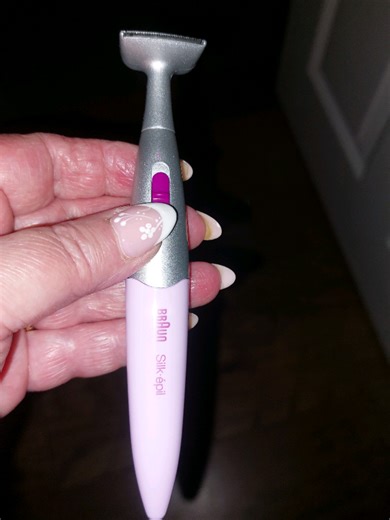 For smooth skin this season... Braun Epil Silk 3!!! I received this Braun Epilator silk 3 free of charge in exchange for my honest review. I've never used one of these before because I was a little scared. But I'm glad I did try this and wow I'm surprised it didn't hurt. You can feel the little tweezers pulling a little but not as bad as I first thought. This has made my legs really smooth. You can even use this on the shortest of hairs on your legs. With this product I got a bikini razor also w