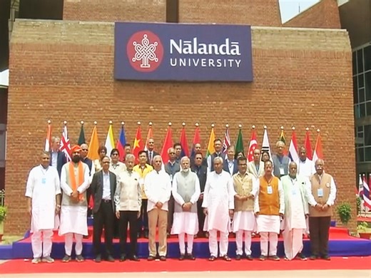 7.4K views · 49 reactions | Prime Minister Narendra Modi inaugurates a new campus of the Nalanda University in Bihar's Rajgir today. | NDTV | Facebook
