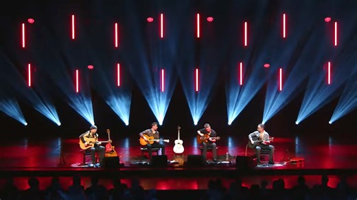 40 Fingers Plays a Lush Medley of 'Star Wars' Songs on Four Acoustic Guitars