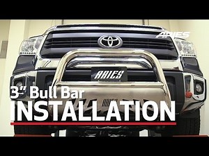 ARIES Bull Bar Install: 3" Bull Bar 35-2004 on 2015 Toyota Tundra