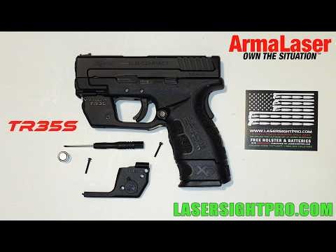 TR35s Laser Sight for #springfield XD-M & Elite, XD Mod. 2 & 3, XD9, XD40, XD45 #gunlife #lasersight